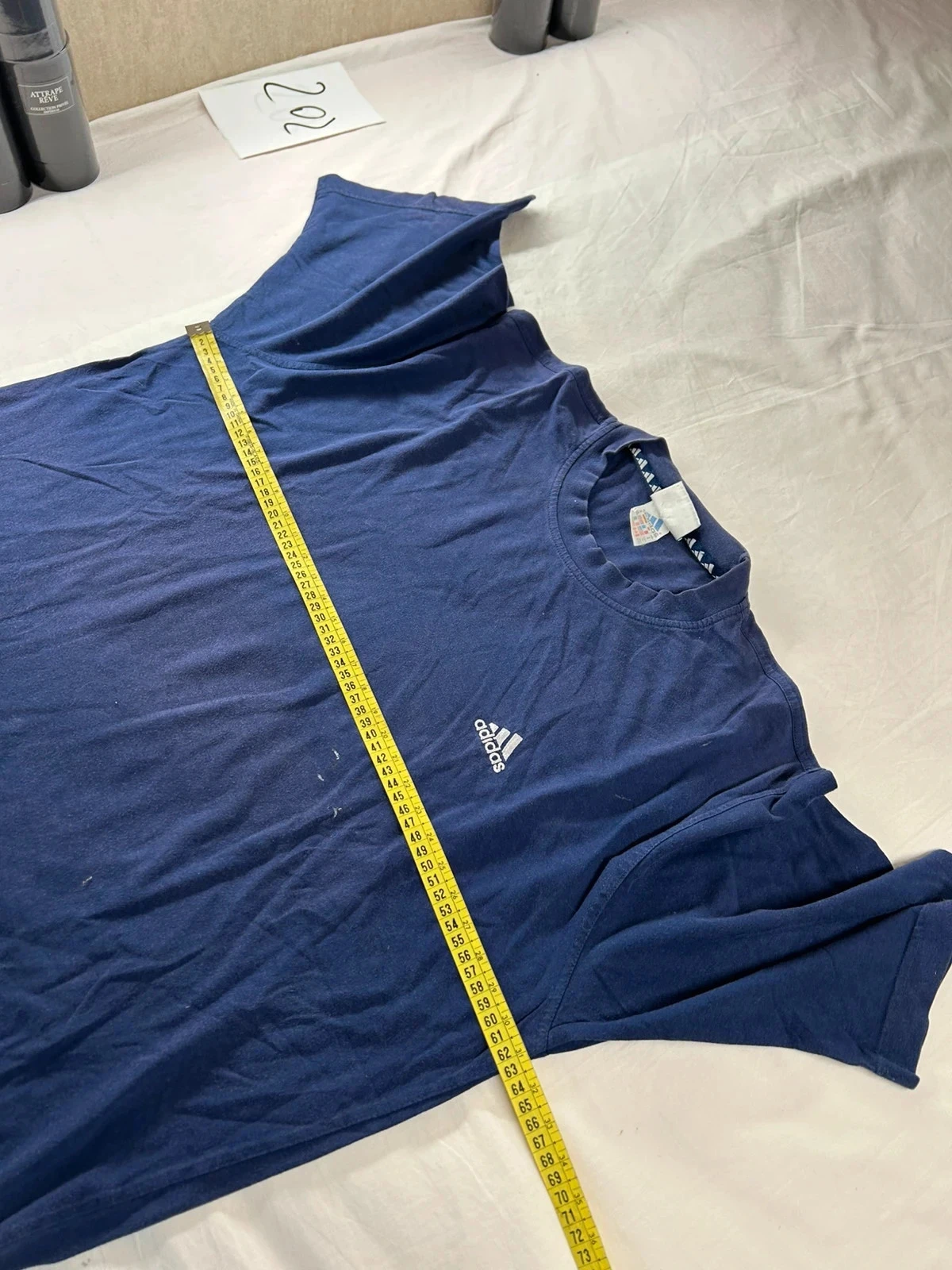 T-shirt uni adidas marineblauw – photo 12